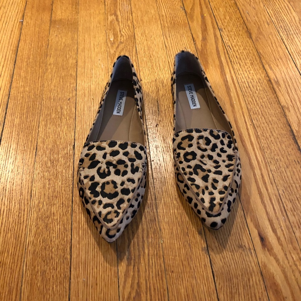 Steve Madden Calf Hair Loafers